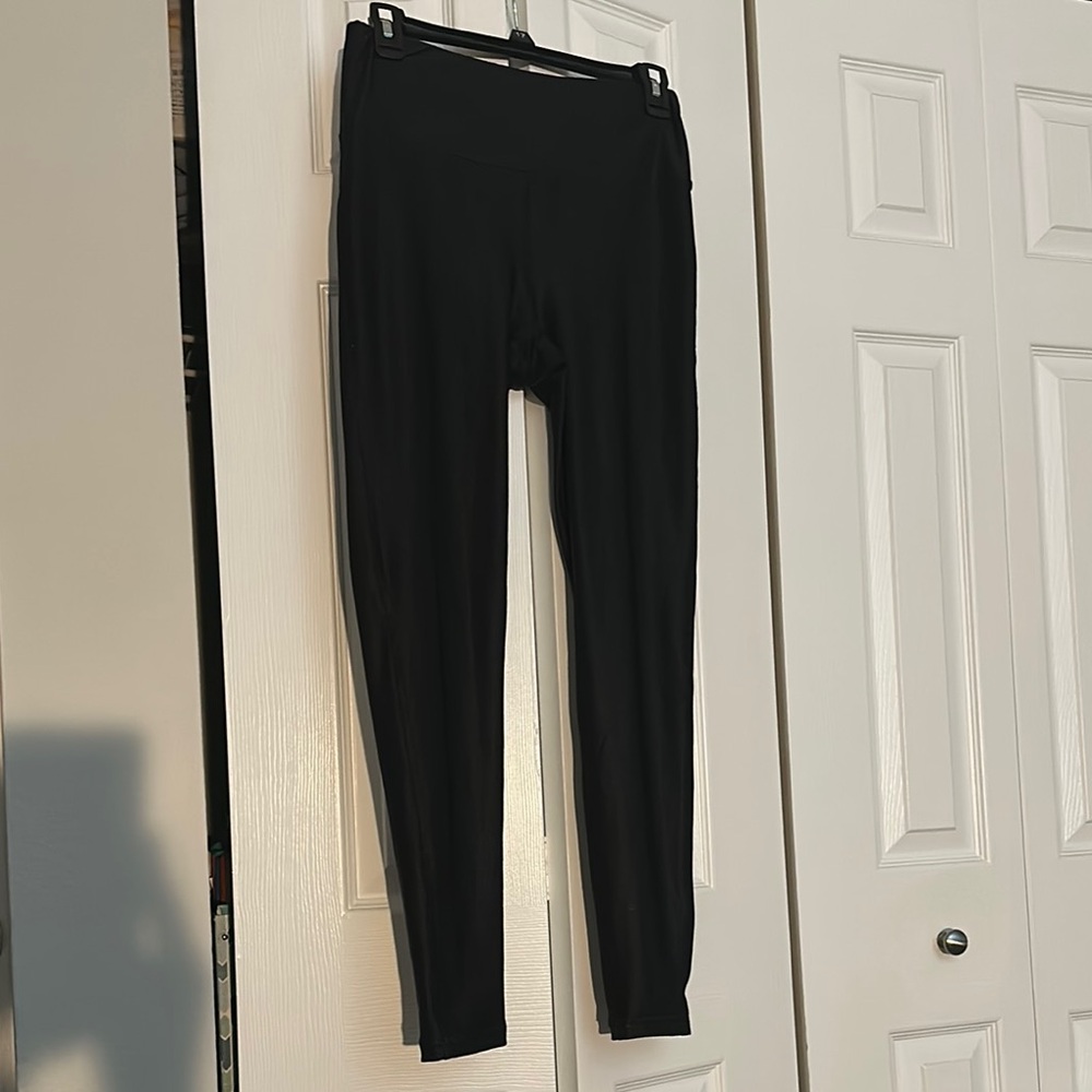 Savvi high rise compression Black Women's Leggings